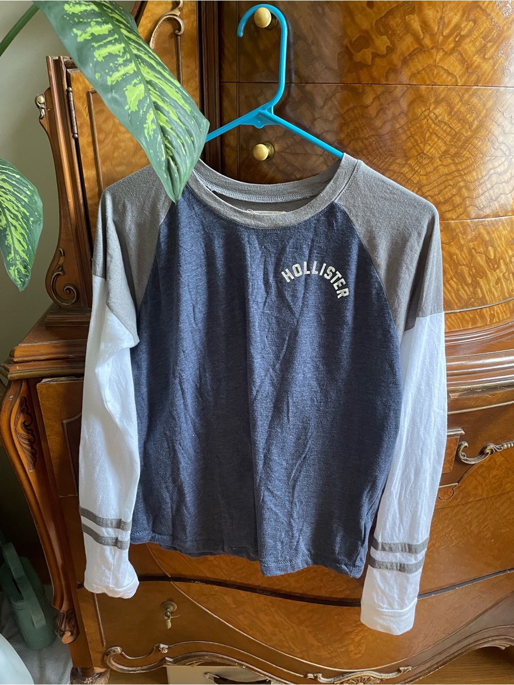Hollister Striped Graphic Tee